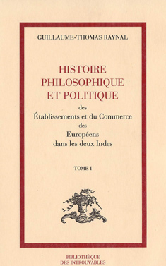 Livre histoire philosophique et politique zoom