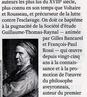 Inauguration Alle Guillaume-Thomas Raynal